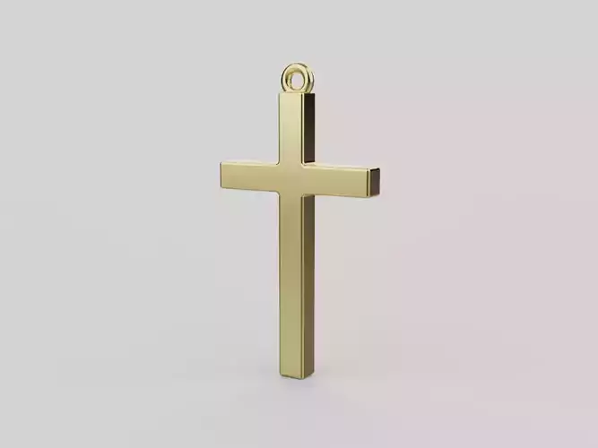 Simple Cross Pendant