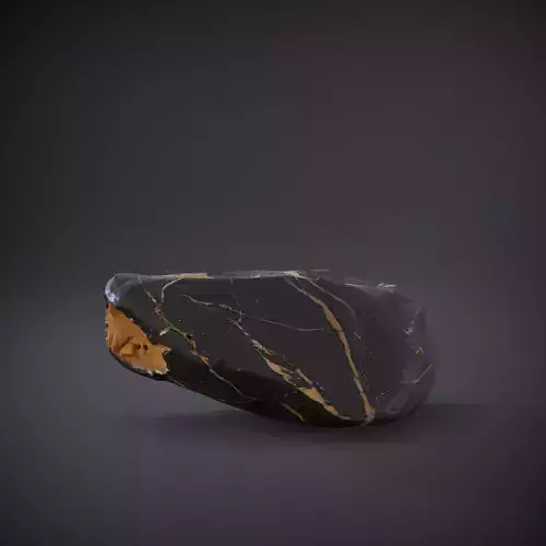 Black Marble Rock model pack