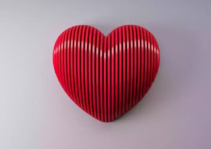 Parametric Heart Wall Decor