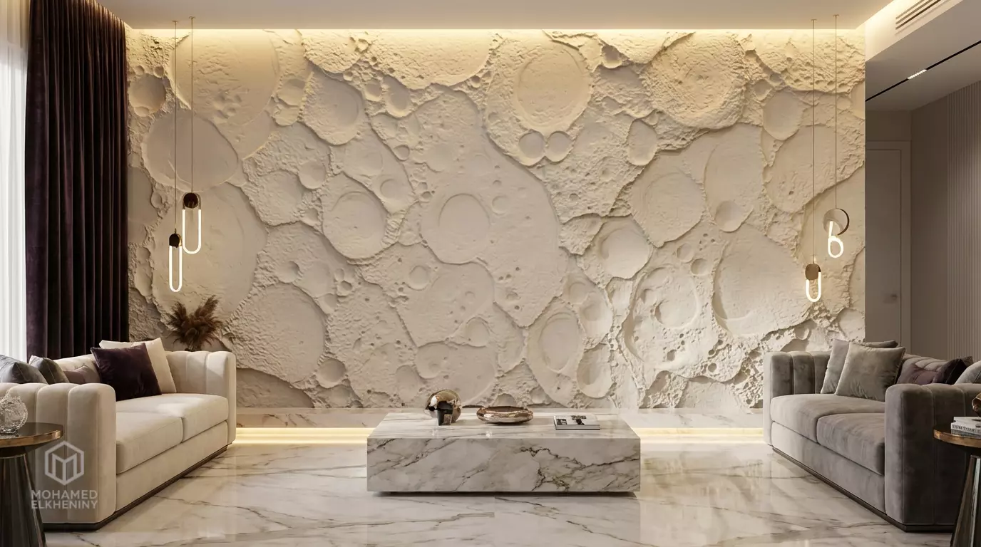 Stone Relief Panel wall decor set mural STL CNC 290 3D model
