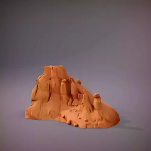 Rustic Cliff Formation model pack