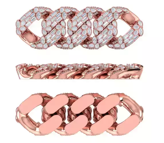 cuban link 20m 3D print model