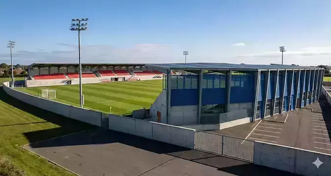 Modern Football Stadium