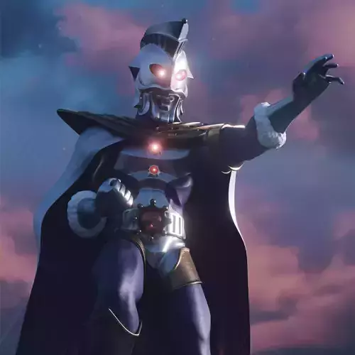 Ultraman King Stylized 3D Model 