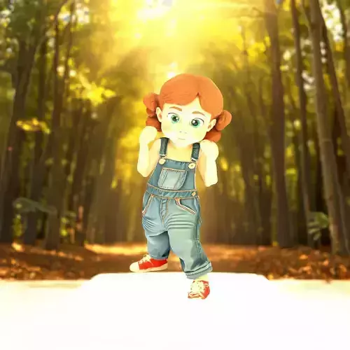 Adorable Toddler Character model pack