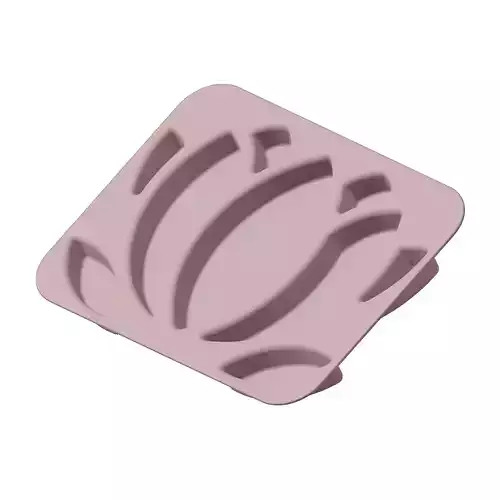 Plastic Premium Lotus Plate