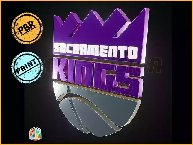 Sacramento Kings logo - Cinematic - 3D print