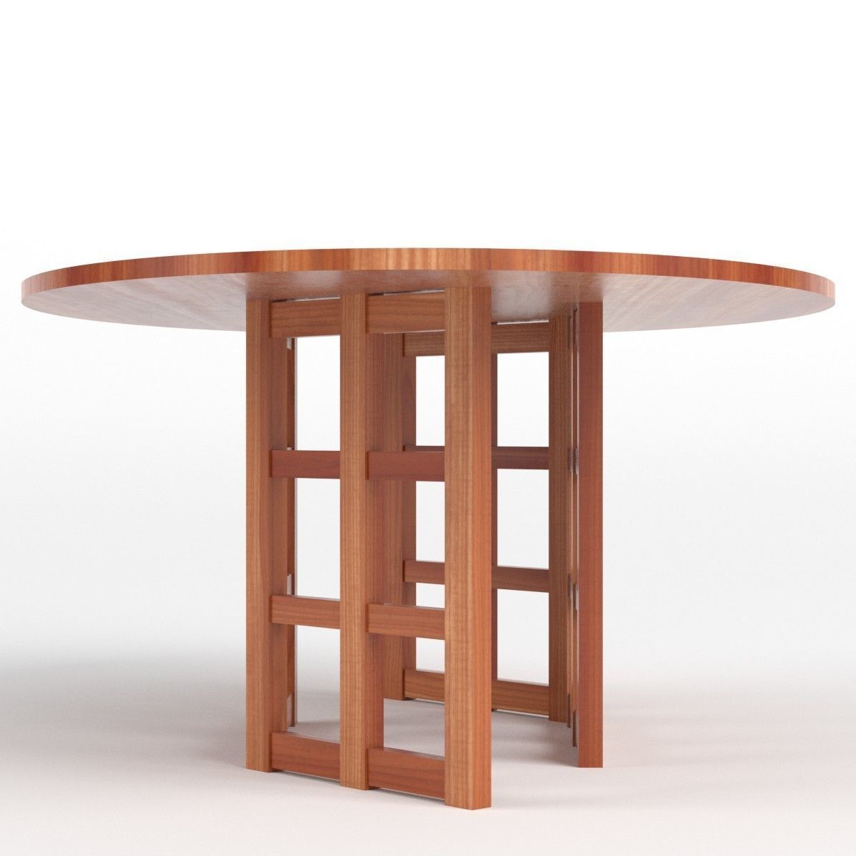 Table desk 11 3D model_4