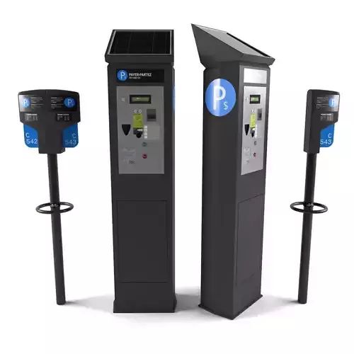 Parking Meter 3D model