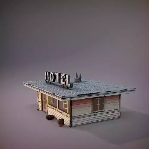 Retro Motel model pack