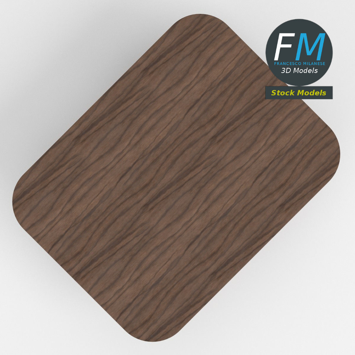 Table desk 14 3D model_6