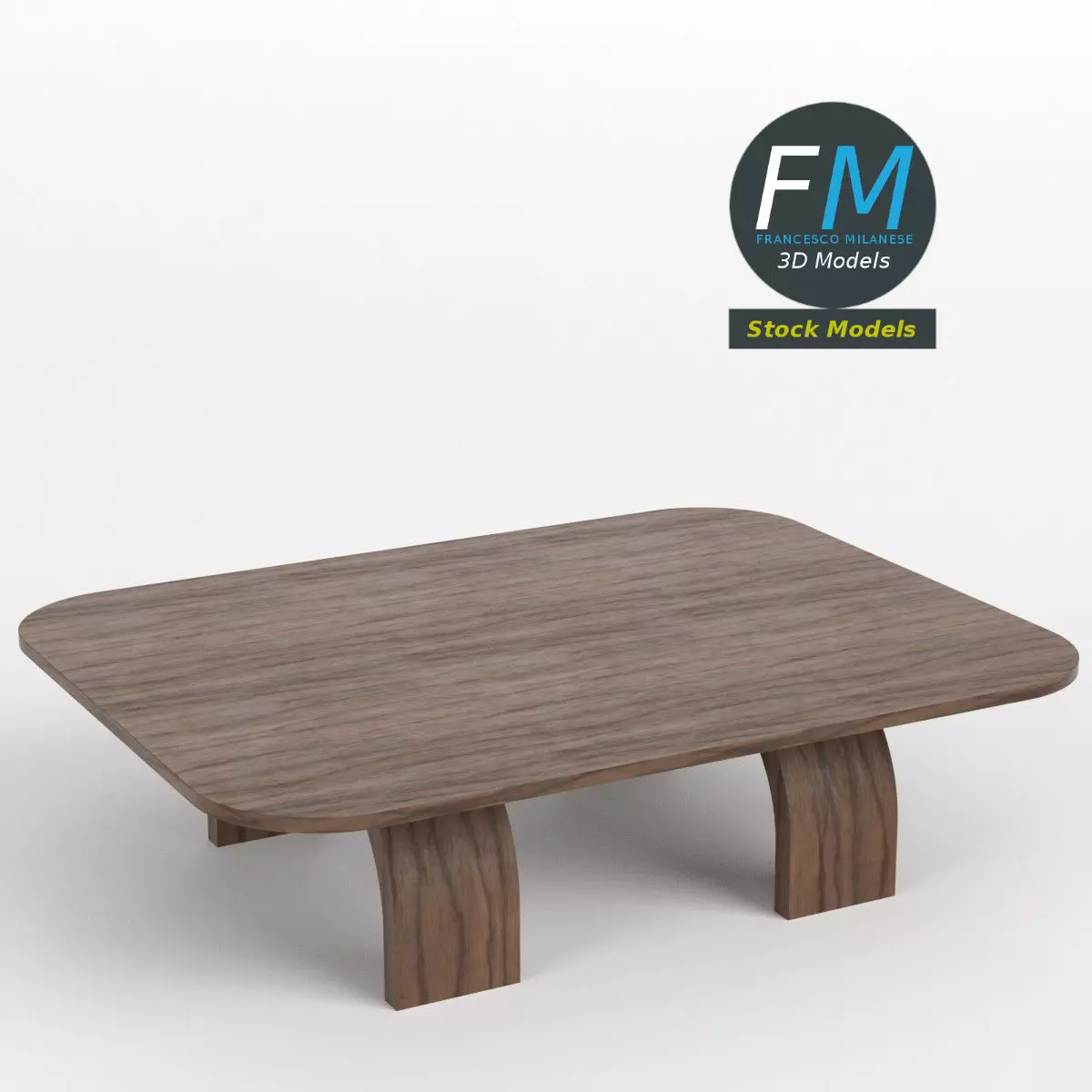 Table desk 14 3D model_0