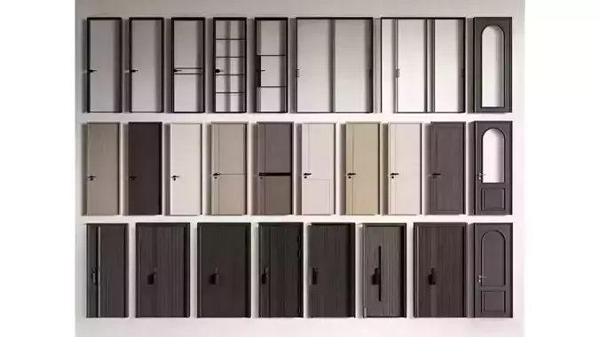 2025 New Style Wooden Door