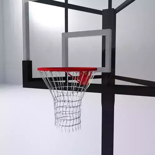 Basketball Backboard 3D model
