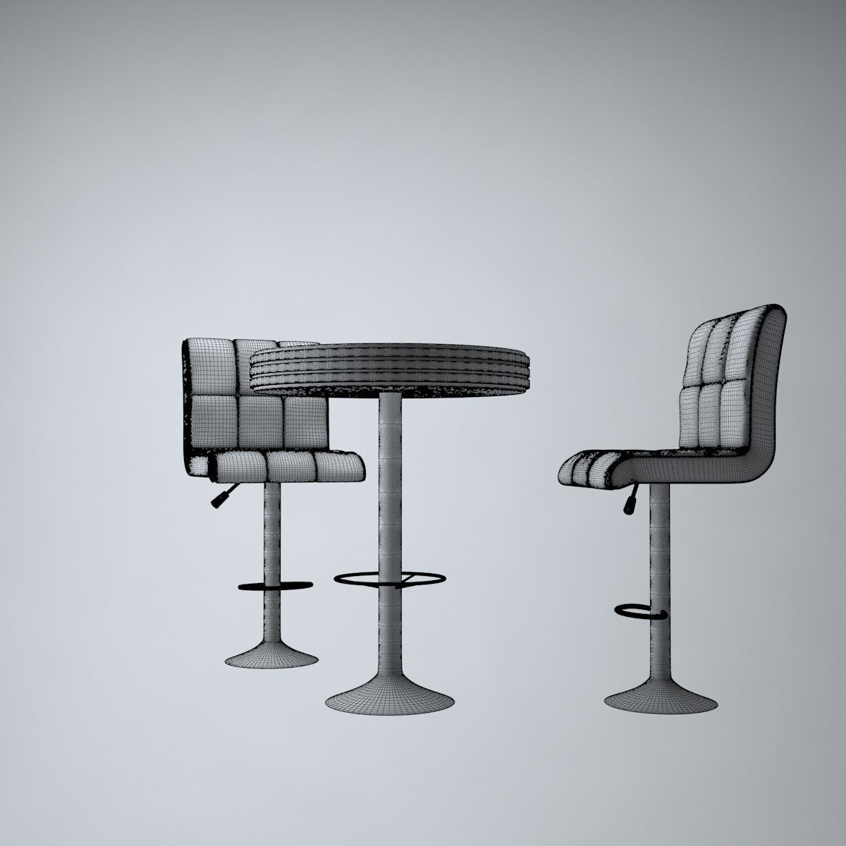 Set for Bar 3D model_7