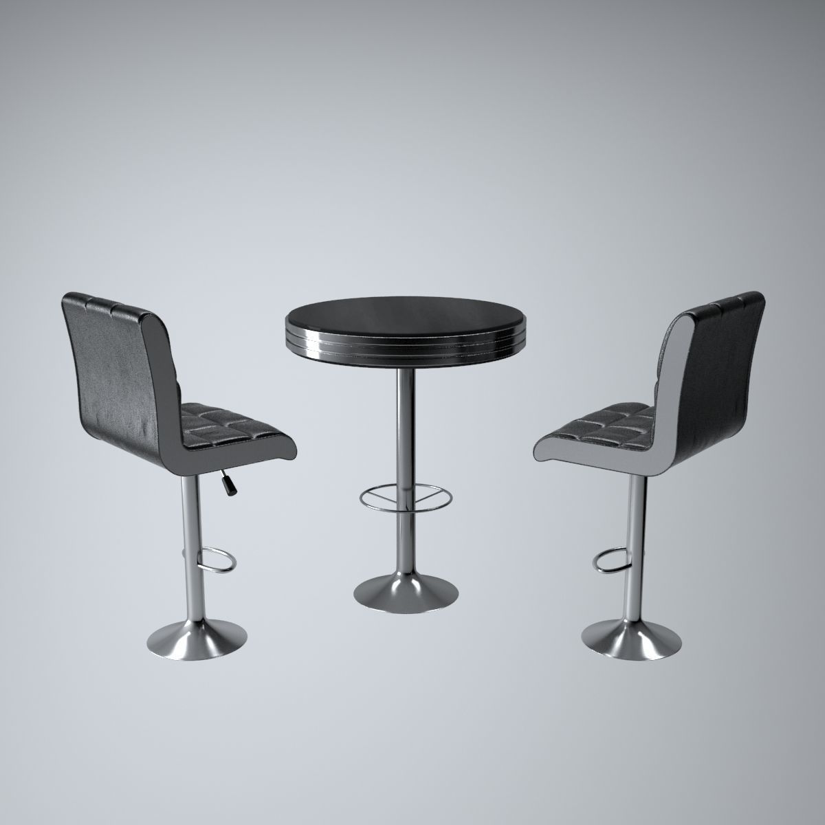 Set for Bar 3D model_2