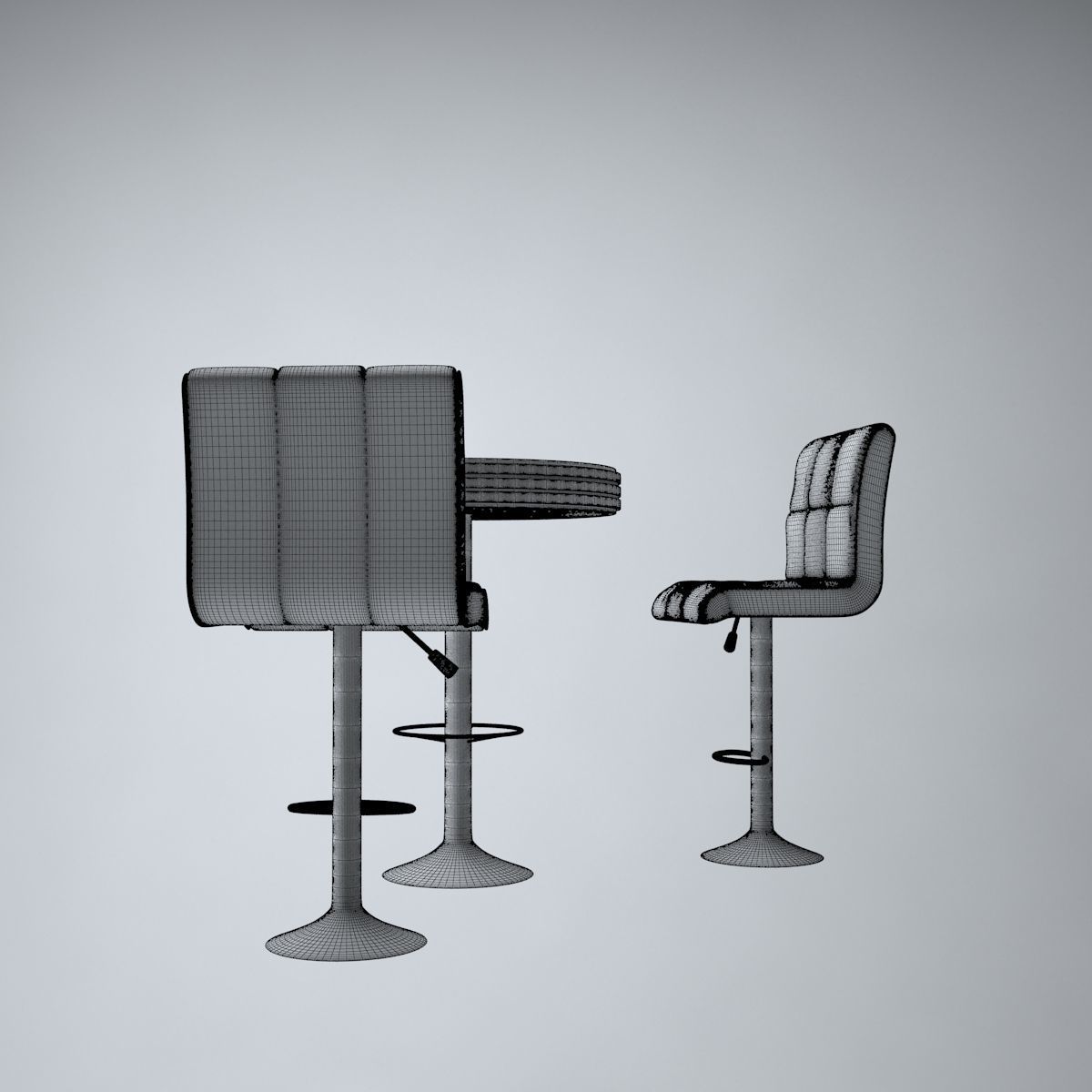 Set for Bar 3D model_4