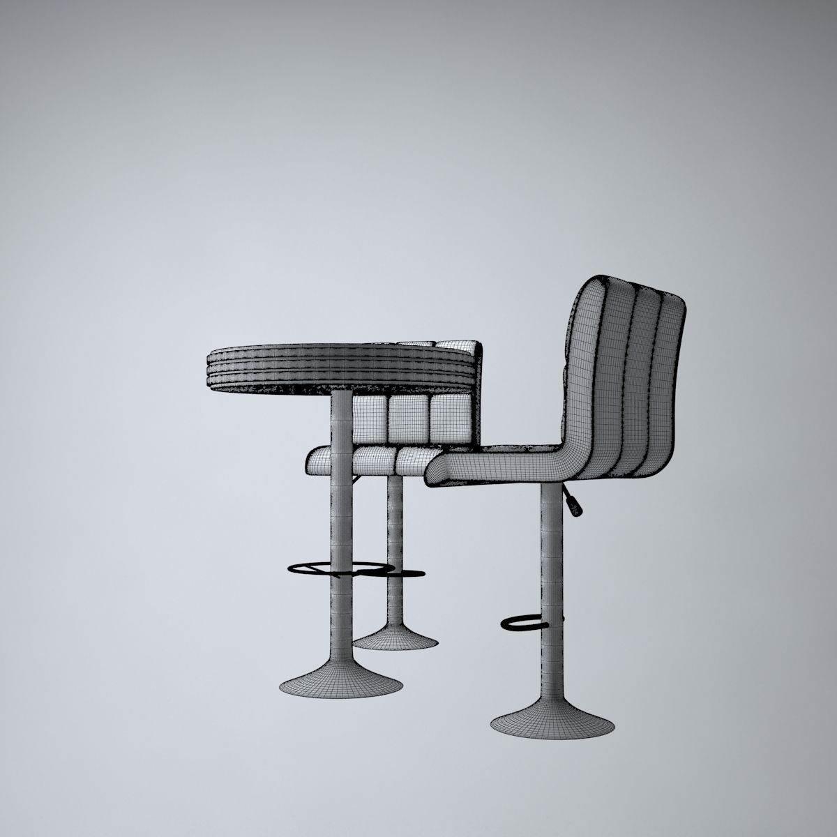 Set for Bar 3D model_5
