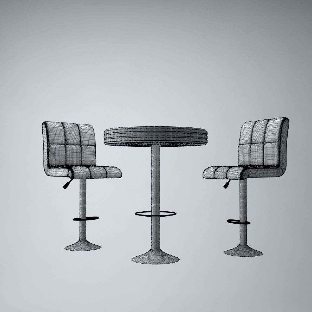 Set for Bar 3D model_10