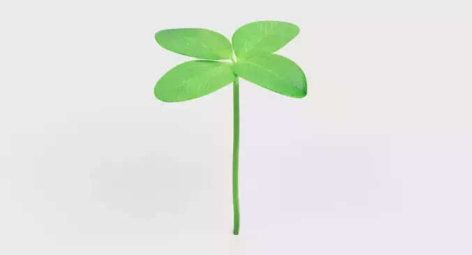 Clover V2 - Four-Leaf Trefoil Plant