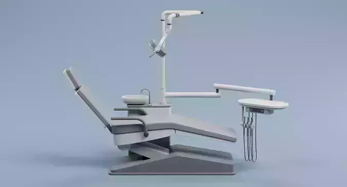 Dental Chair - Stomatology Examination Station 3D model
