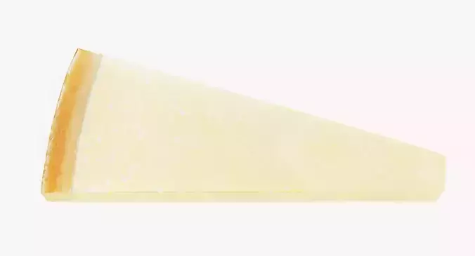 Hard Cheese - Italian-Style Aged Wedge  3D model 7