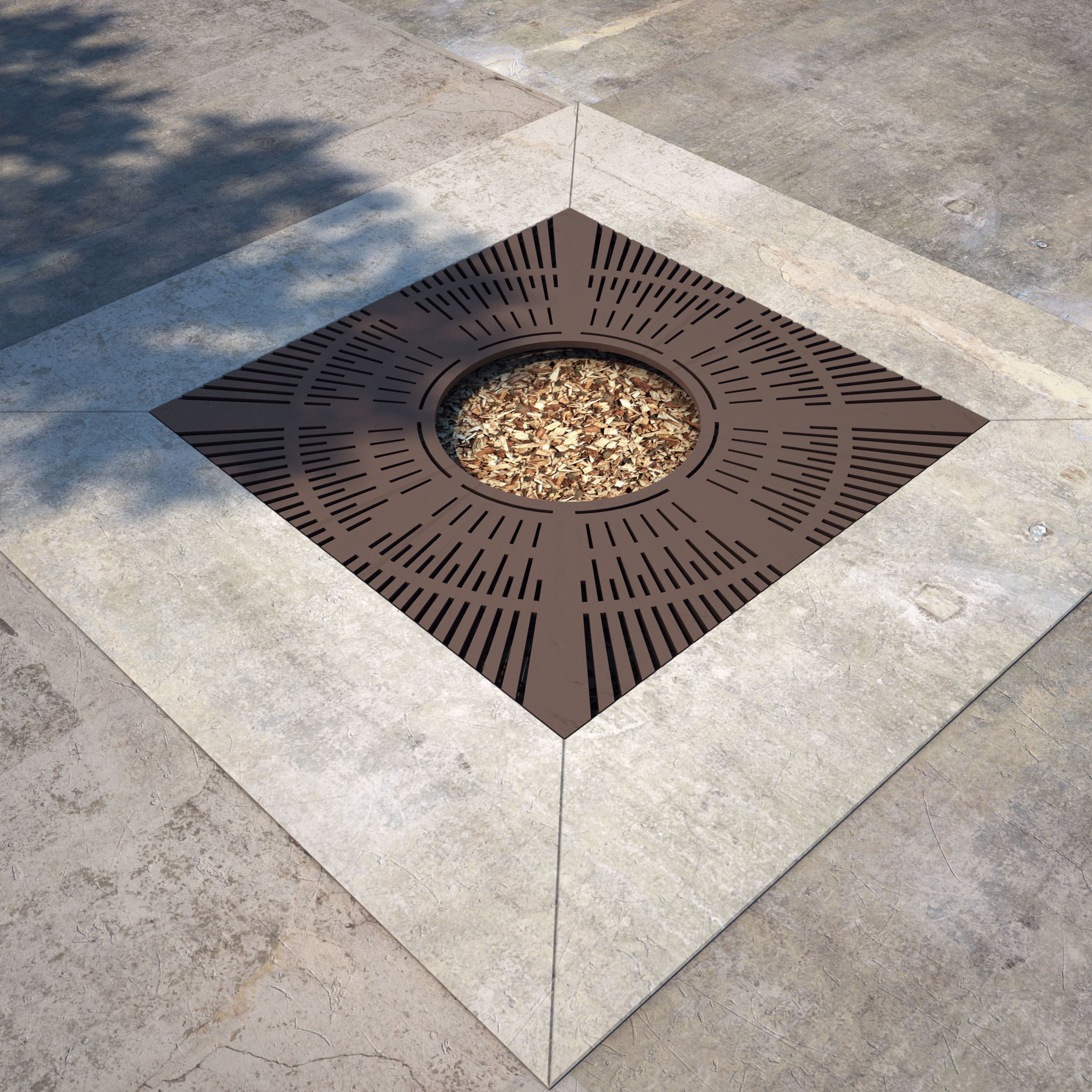 Tree Grate 03 3D model_2
