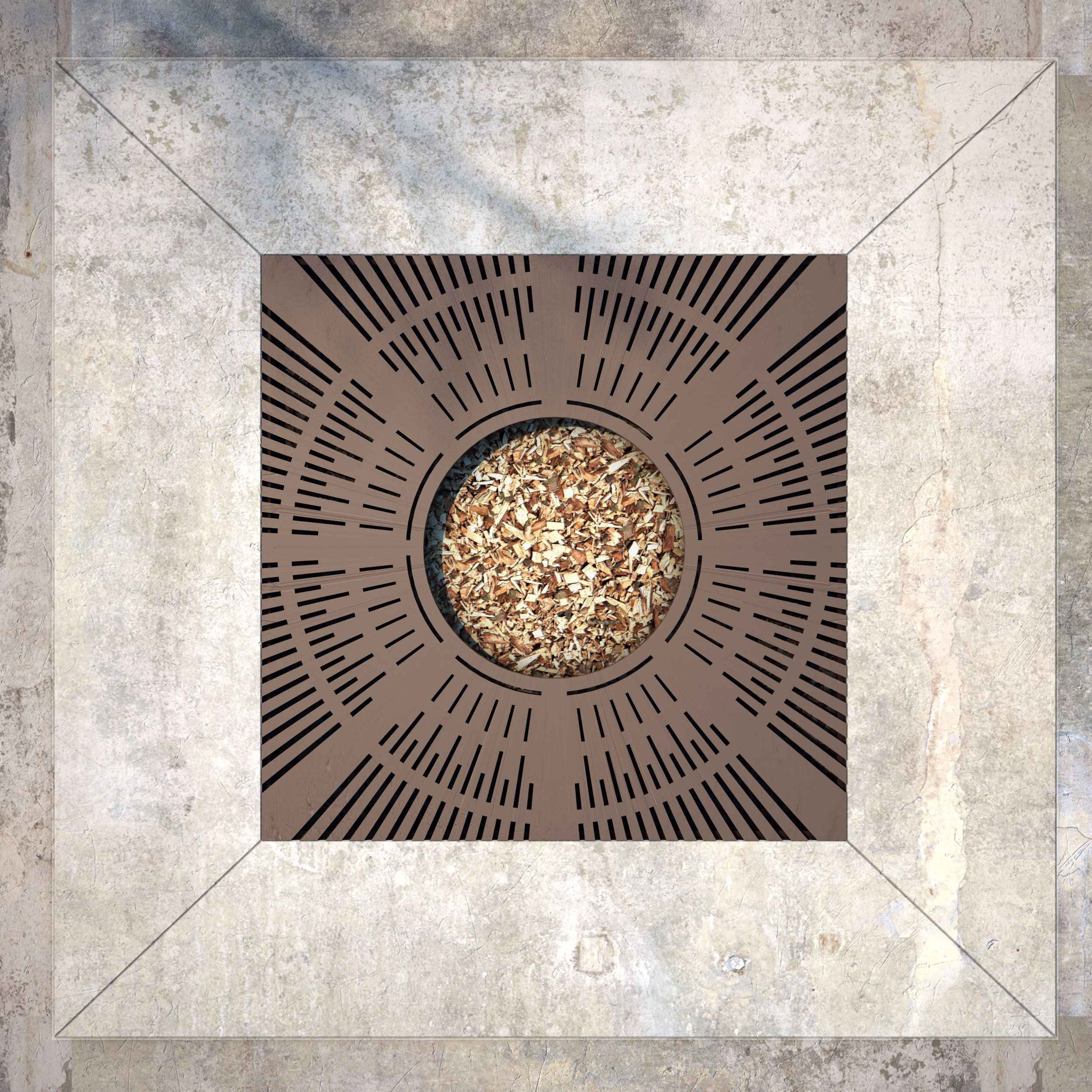 Tree Grate 03 3D model_1