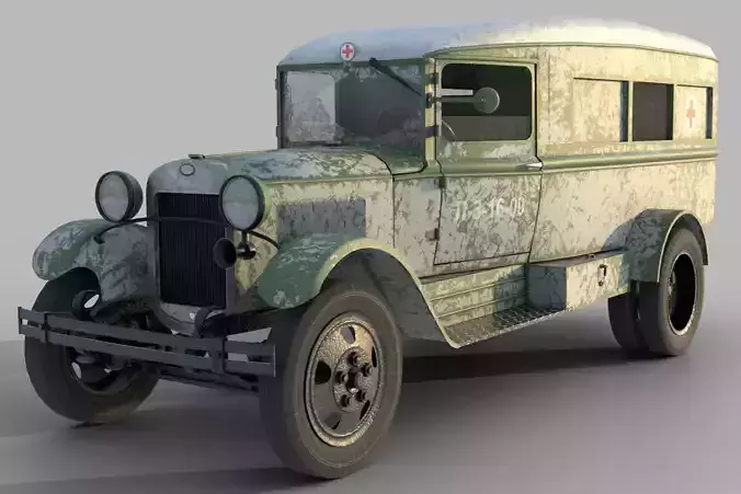 GAZ-55 ambulance