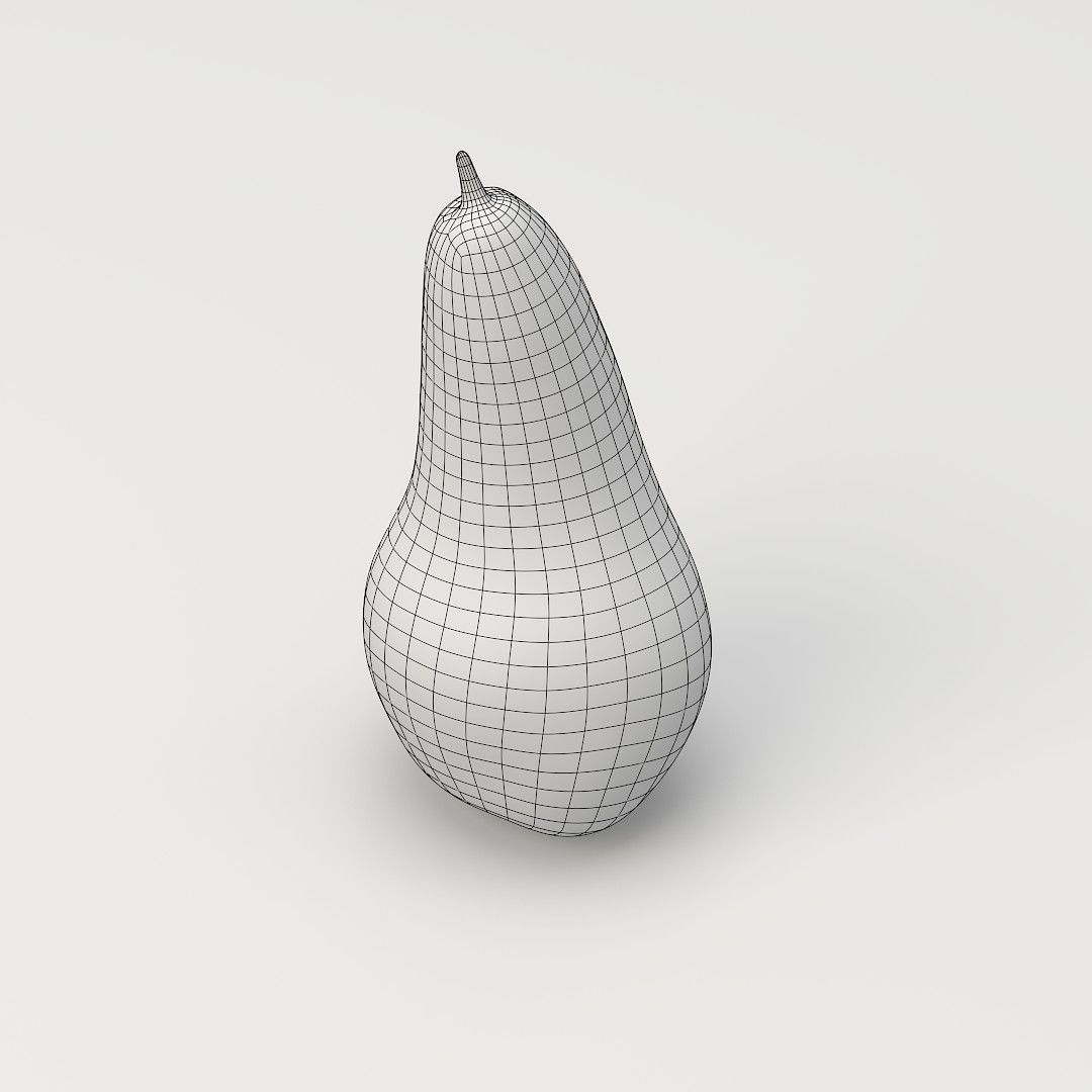 Conference  Pear 3D model_14