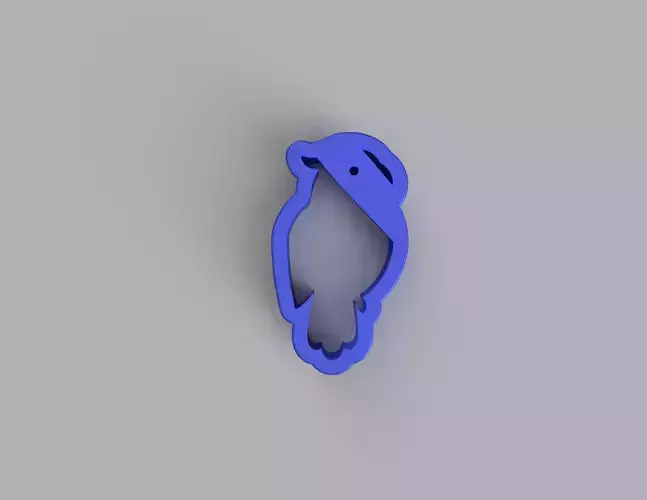 3D Parrot Stamp Perfect for Clay and Ceramic