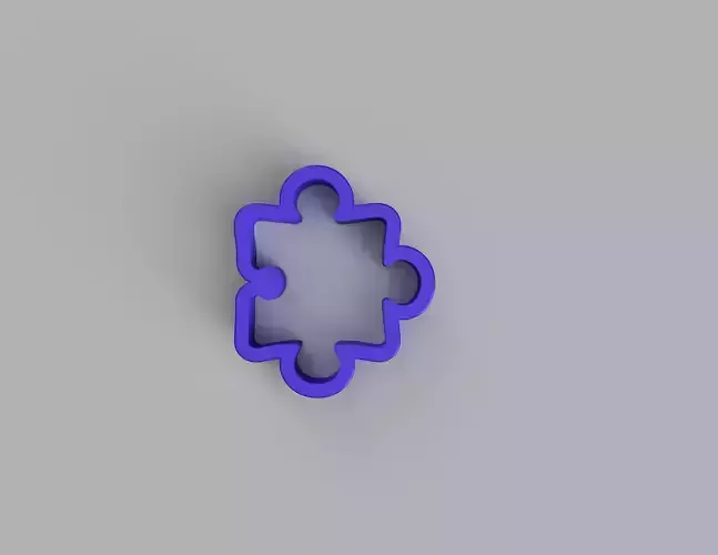 3D Puzzle Piece Stamp Perfect for Clay and Ceramic