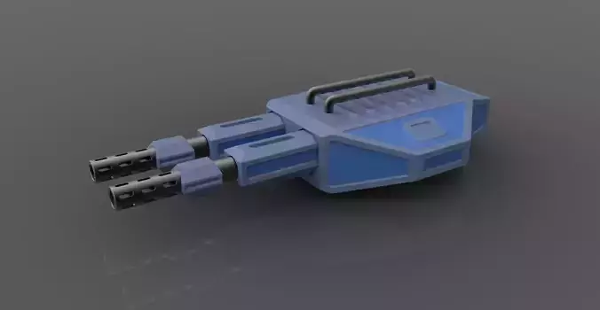 Futuristic gun