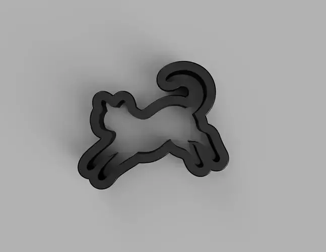 3D Cat Stamp Perfect for Clay and Ceramic