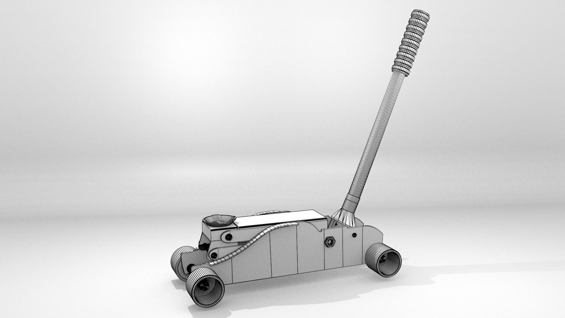 TROLLEY JACK 3D model_2