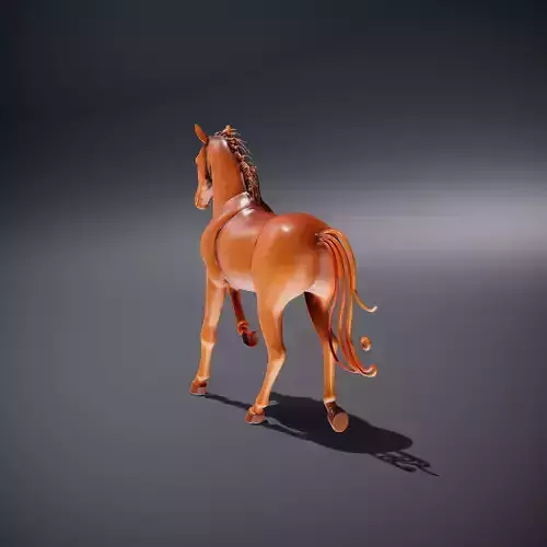Elegant Chestnut Horse model pack