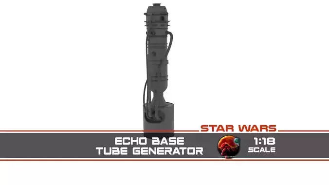 Echo Base Tube Generator 1-18 scale Hasbro Kenner