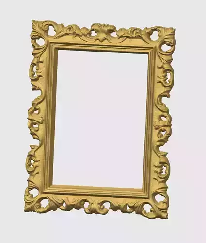 Decorative Picture Frame 02  Modern Design for 3D Printing