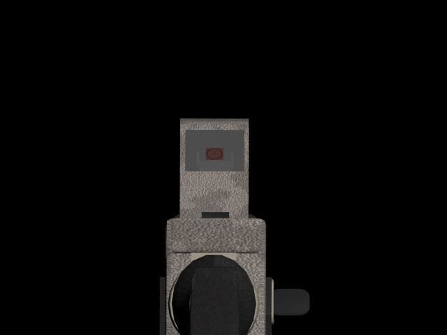 Gun SMG MK18 Variant Free low-poly 3D model_4