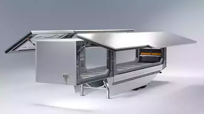 Tesla Semi Truck Trailer