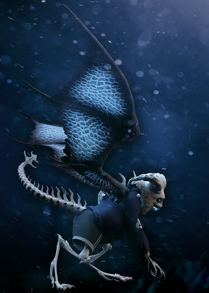 Sans Reborn Character RIgged Free 3D model_2