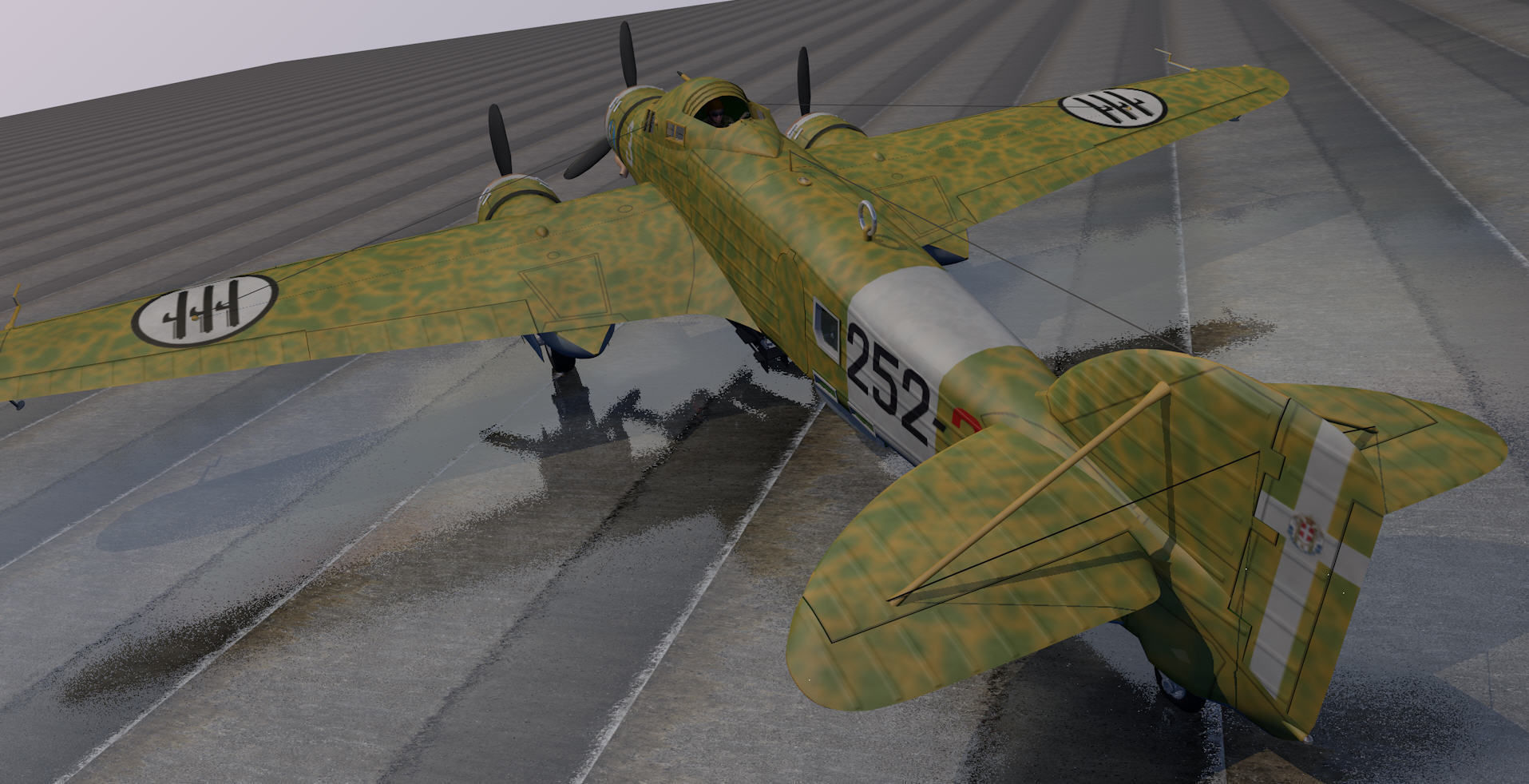Savoia Marchetti SM-79 Sparviero 3D model_1