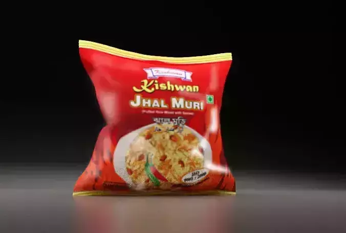 Food packaging 3D model