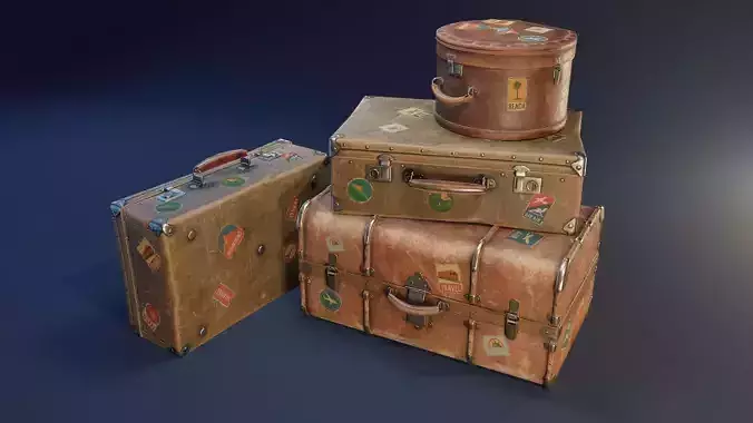 Vintage Suitcase Collection 2