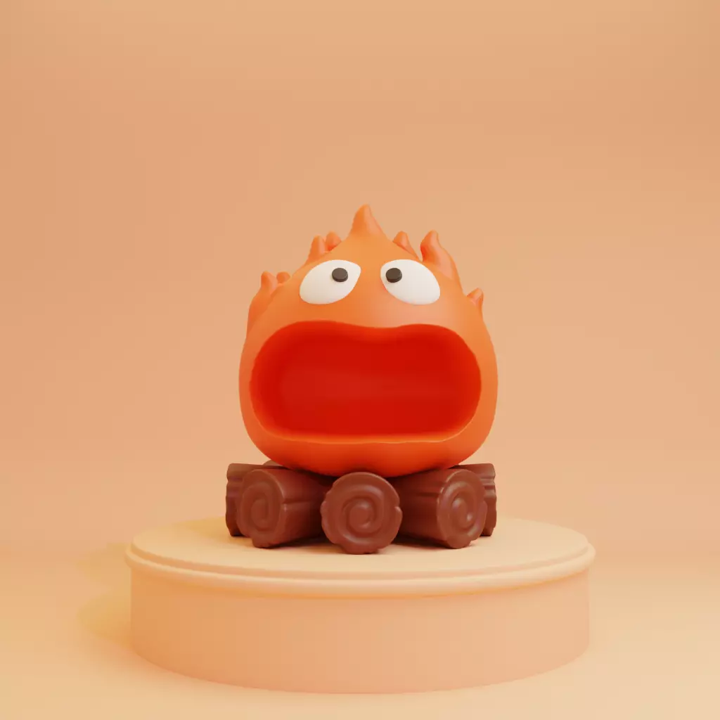 Cute Campfire 3D print model