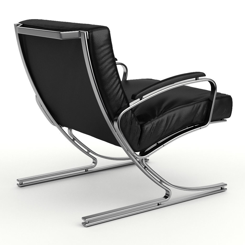 Berlin Chair by Walter Knoll 3D model_2