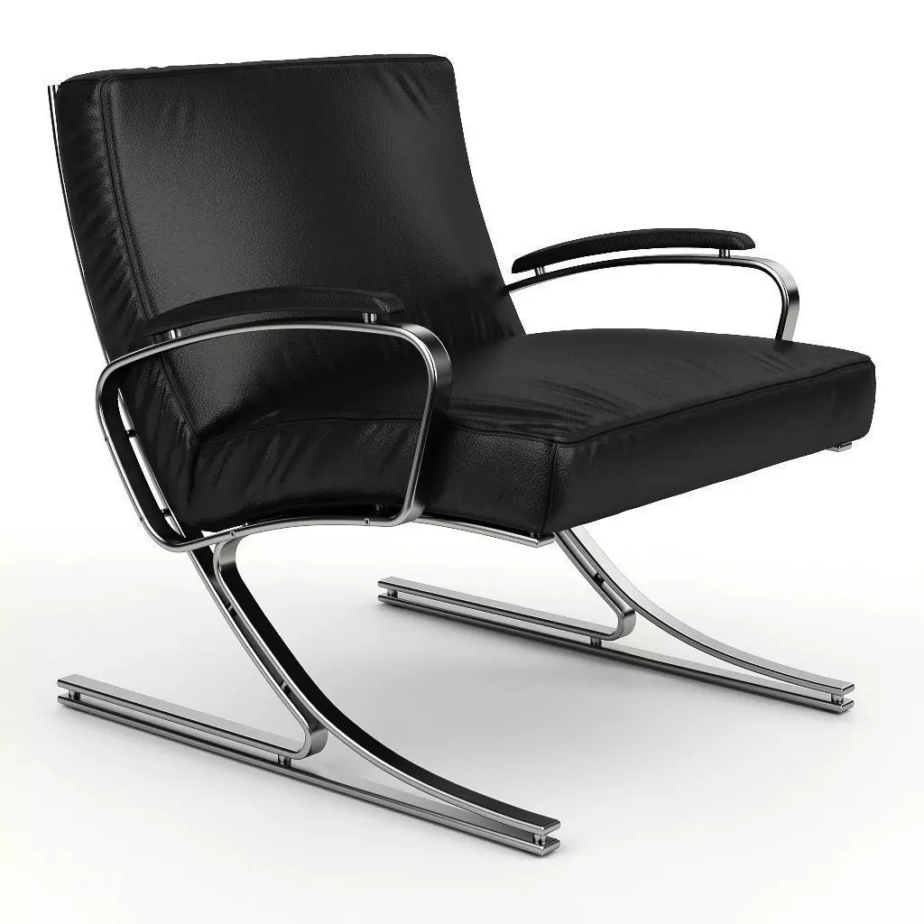 Berlin Chair by Walter Knoll 3D model_0