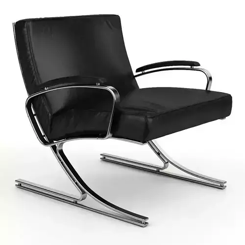 Berlin Chair by Walter Knoll 3D model