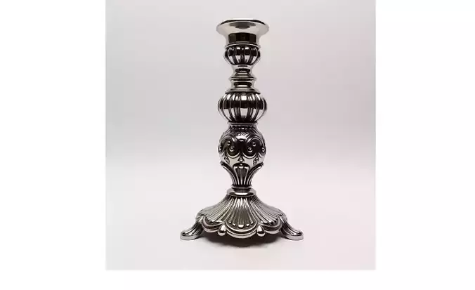 Vintage Candlestick Holder for 3D print