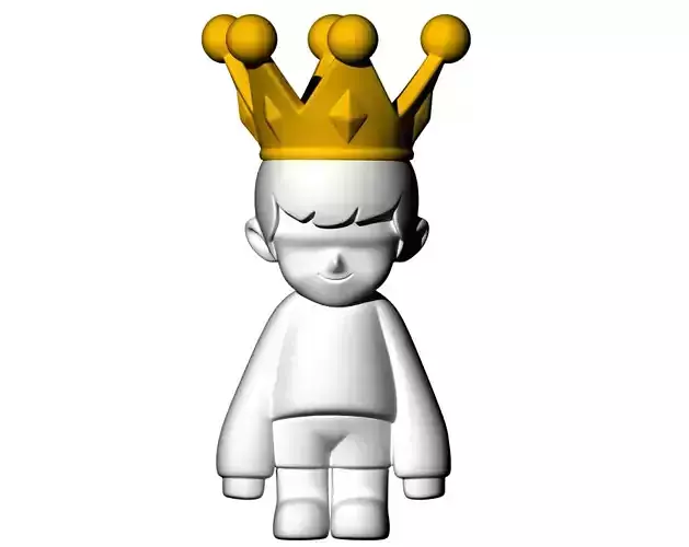 Anime Monster Lady Designer Skulptur  STL Designer 3D Model